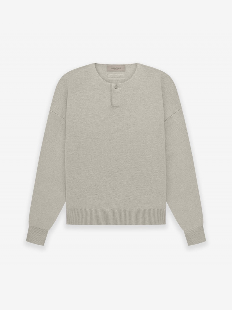 Fear Of God Knit Ls Henley Seal | FOG-SN593654