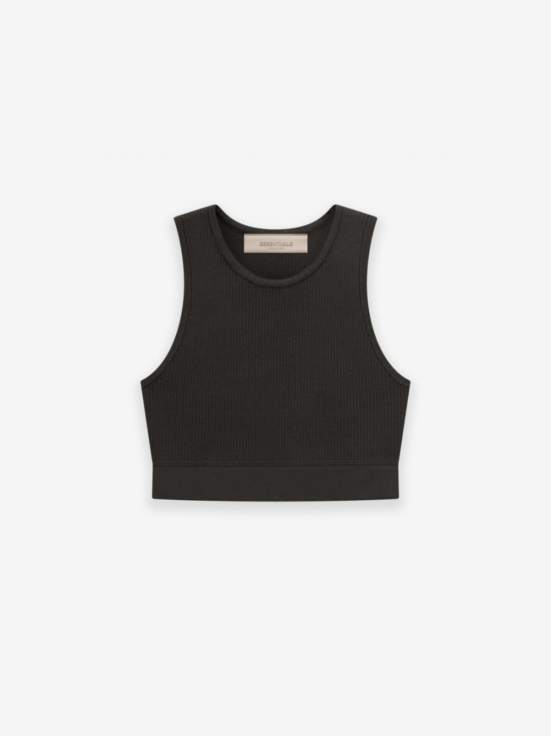 Fear Of God Knit Rib Sport Tank Off-Black | FOG-SN593640