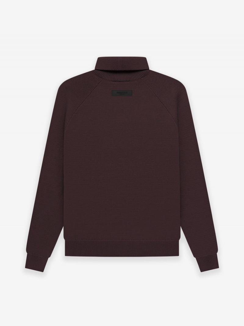 Fear Of God Knit Turtleneck Plum | FOG-SN593528