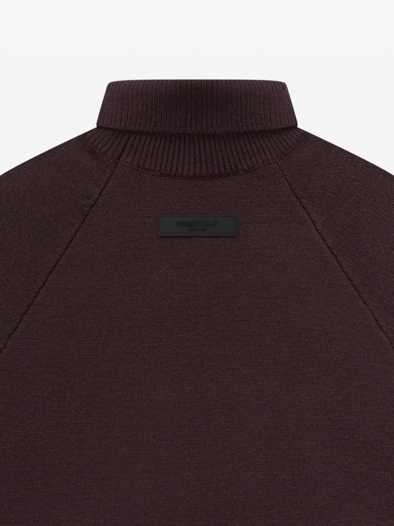 Fear Of God Knit Turtleneck Plum | FOG-SN593528