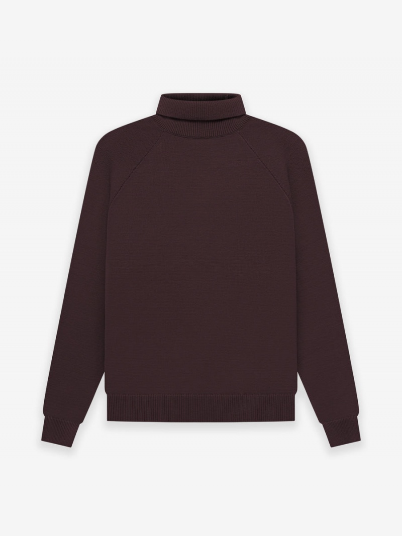 Fear Of God Knit Turtleneck Plum | FOG-SN593528