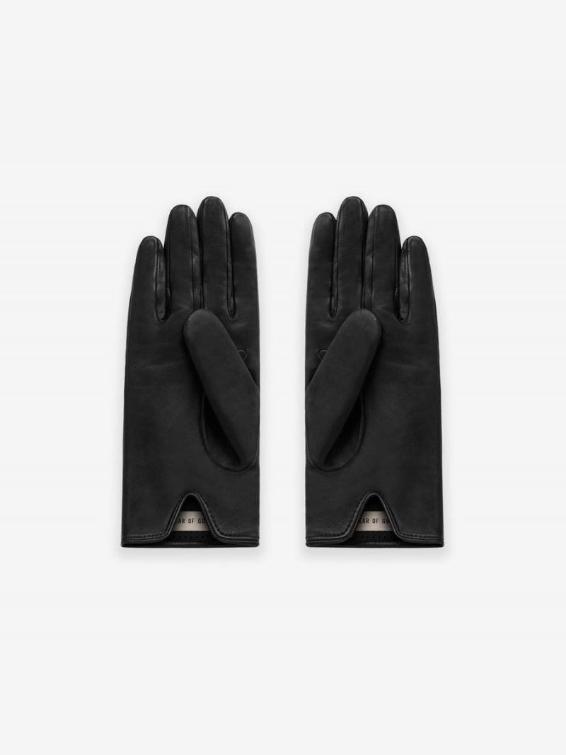 Fear Of God Leather Gloves Black | FOG-SN593514