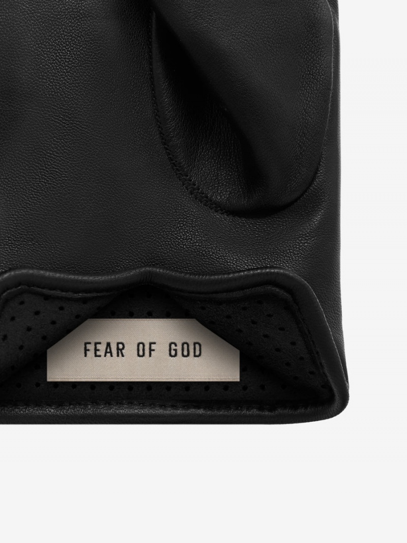 Fear Of God Leather Gloves Black | FOG-SN593514