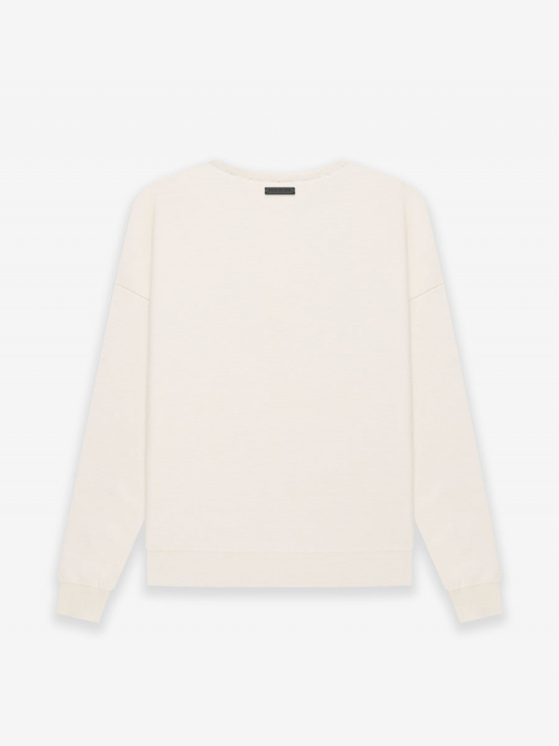 Fear Of God Lightweight Merino Henley Cream | FOG-SN593481