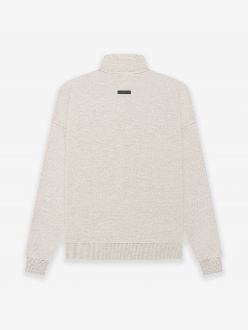 Fear Of God Lightweight Merino Turtleneck Cement Heather | FOG-SN593471