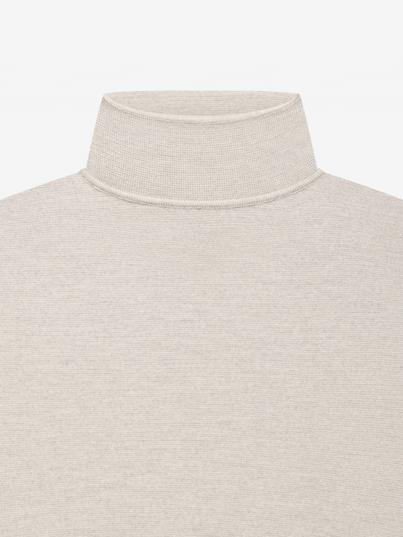 Fear Of God Lightweight Merino Turtleneck Cement Heather | FOG-SN593471