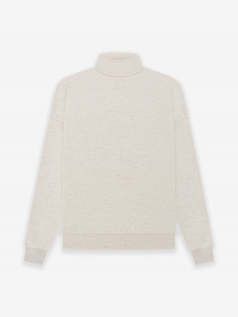 Fear Of God Lightweight Merino Turtleneck Cement Heather | FOG-SN593471