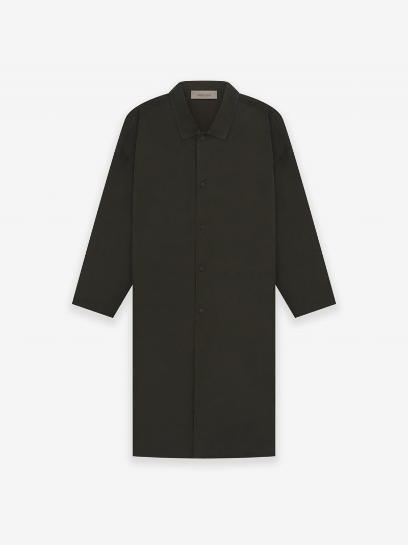 Fear Of God Long Coat Off-Black | FOG-SN593599