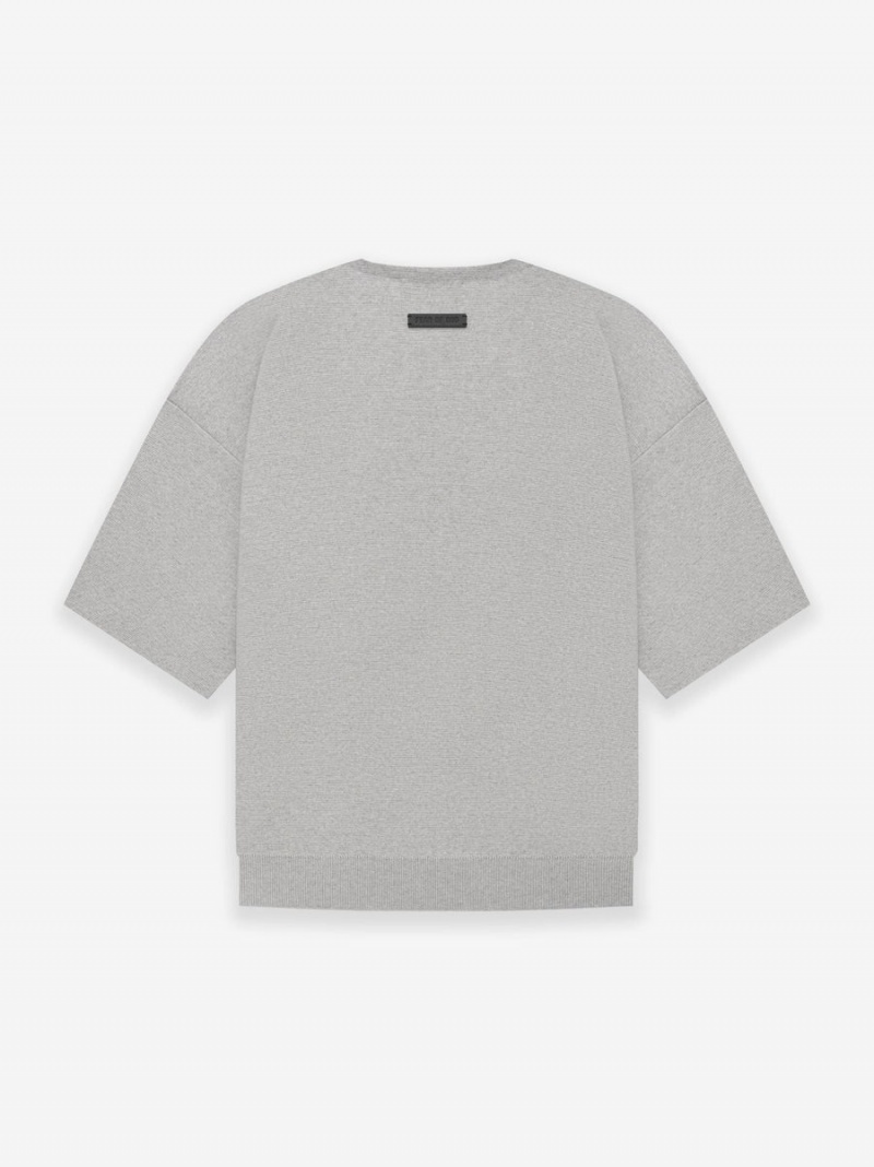 Fear Of God Merino 3/4 Crew Cement Heather | FOG-SN593296