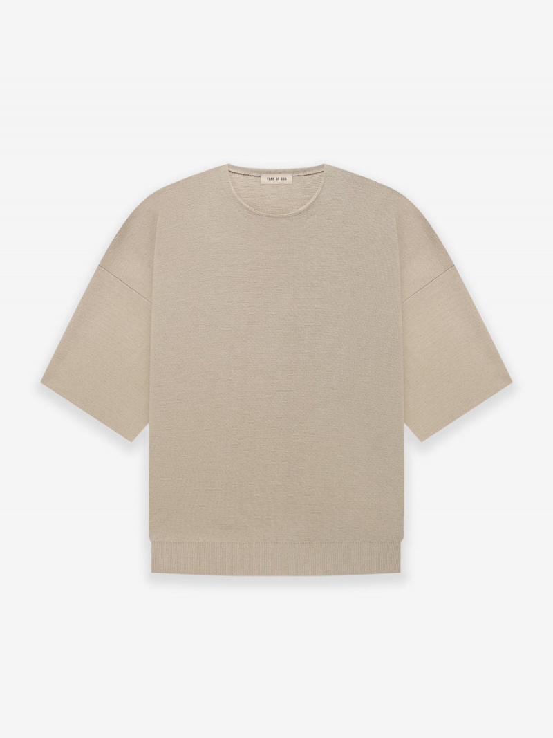 Fear Of God Merino 3/4 Crew Dusty Beige | FOG-SN593492