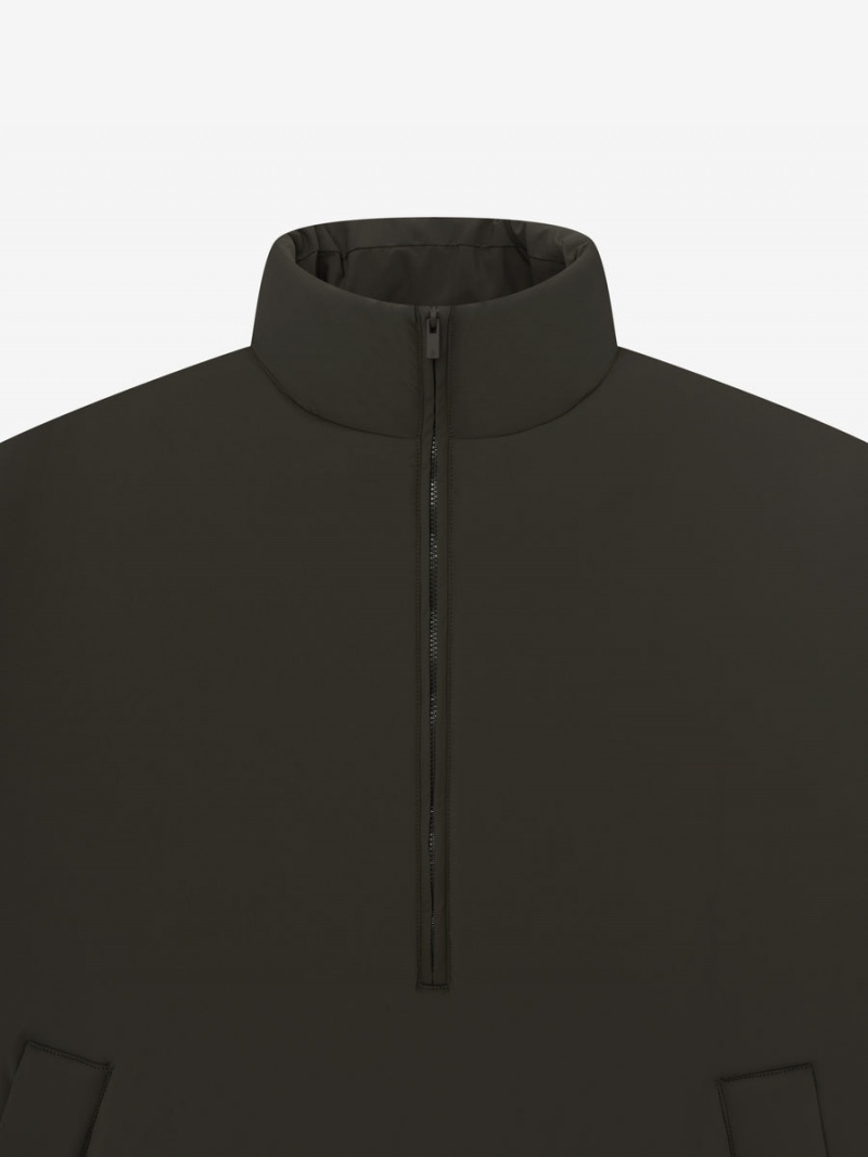 Fear Of God Nylon Puffer Jacket Off-Black | FOG-SN593609