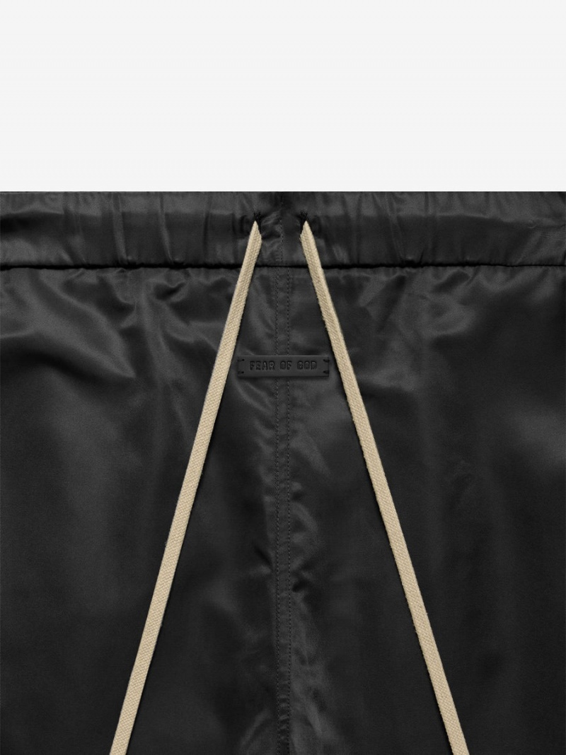 Fear Of God Nylon Twill Relaxed Pant Black | FOG-SN593465