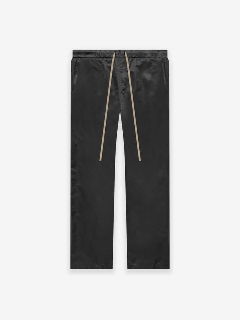 Fear Of God Nylon Twill Relaxed Pant Black | FOG-SN593465