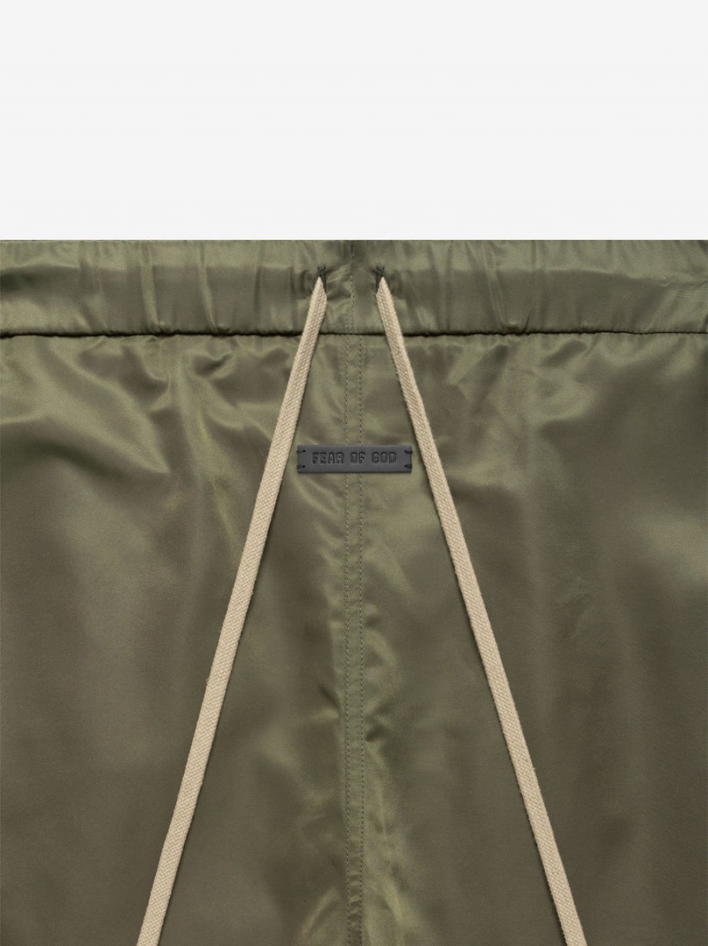 Fear Of God Nylon Twill Relaxed Pant olive | FOG-SN593468