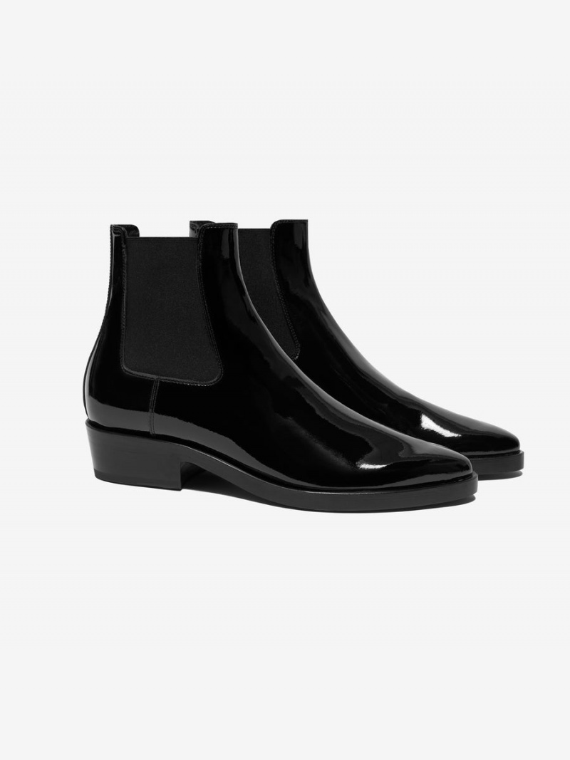 Fear Of God Patent Cowboy Boot Black | FOG-SN593494