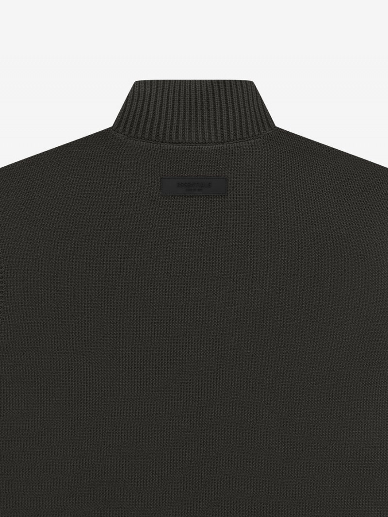 Fear Of God Pullover Mockneck Vest Off-Black | FOG-SN593655