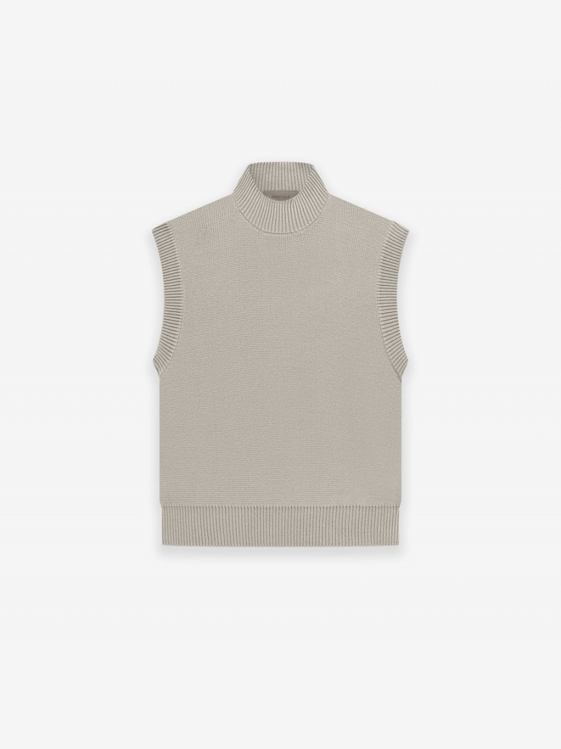 Fear Of God Pullover Mockneck Vest Seal | FOG-SN593657