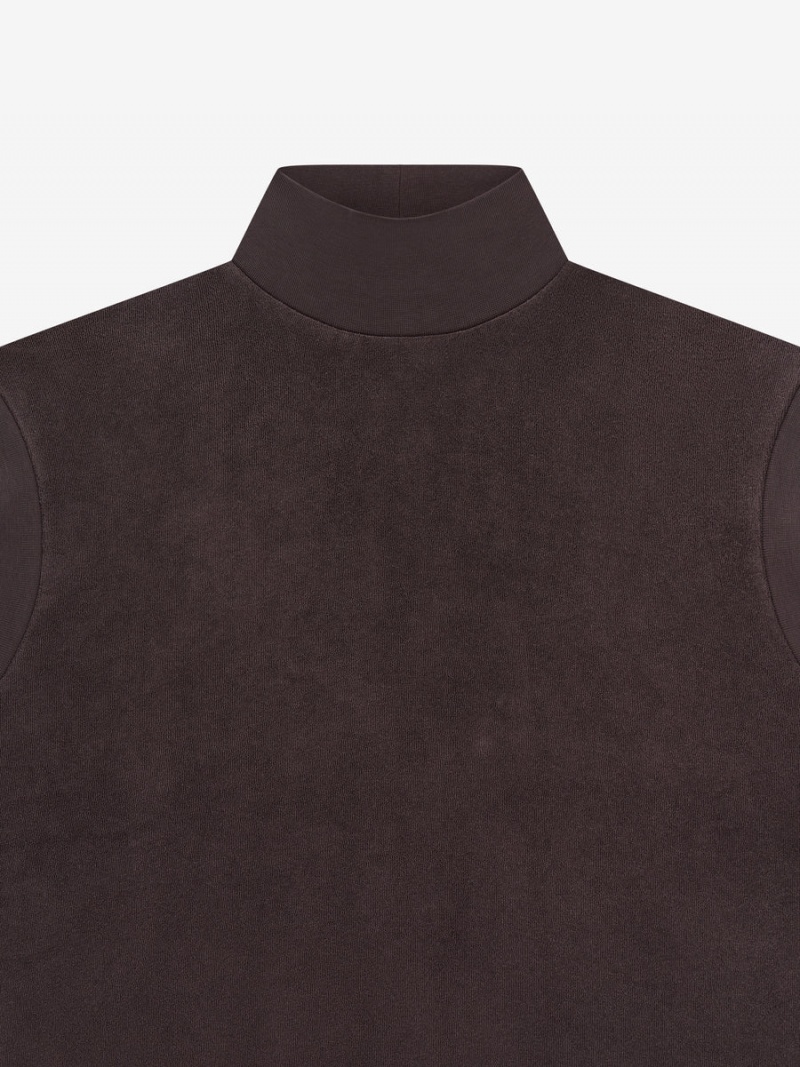 Fear Of God Pullover Terry Mockneck Vest Plum | FOG-SN593662