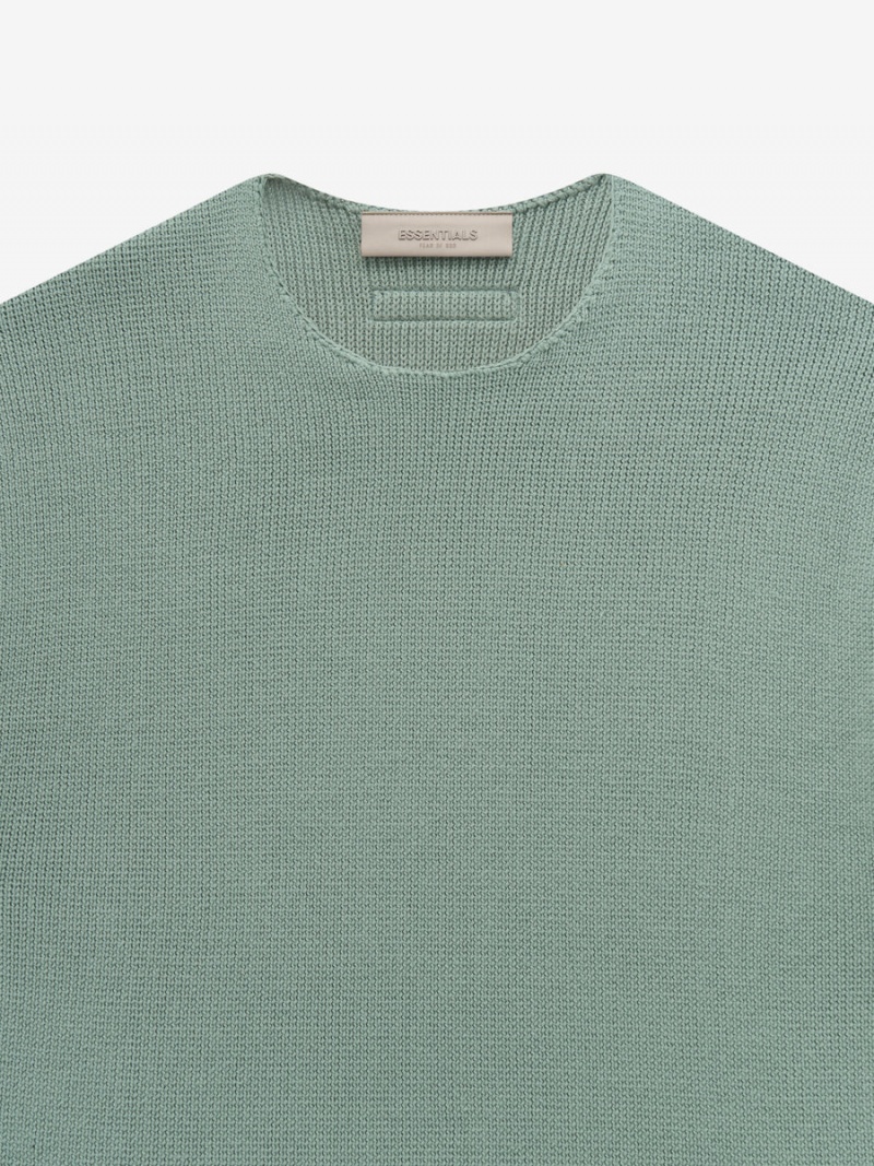 Fear Of God Rawneck Knit Sweater Sycamore | FOG-SN593766