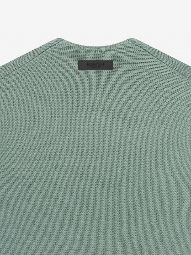 Fear Of God Rawneck Knit Sweater Sycamore | FOG-SN593766