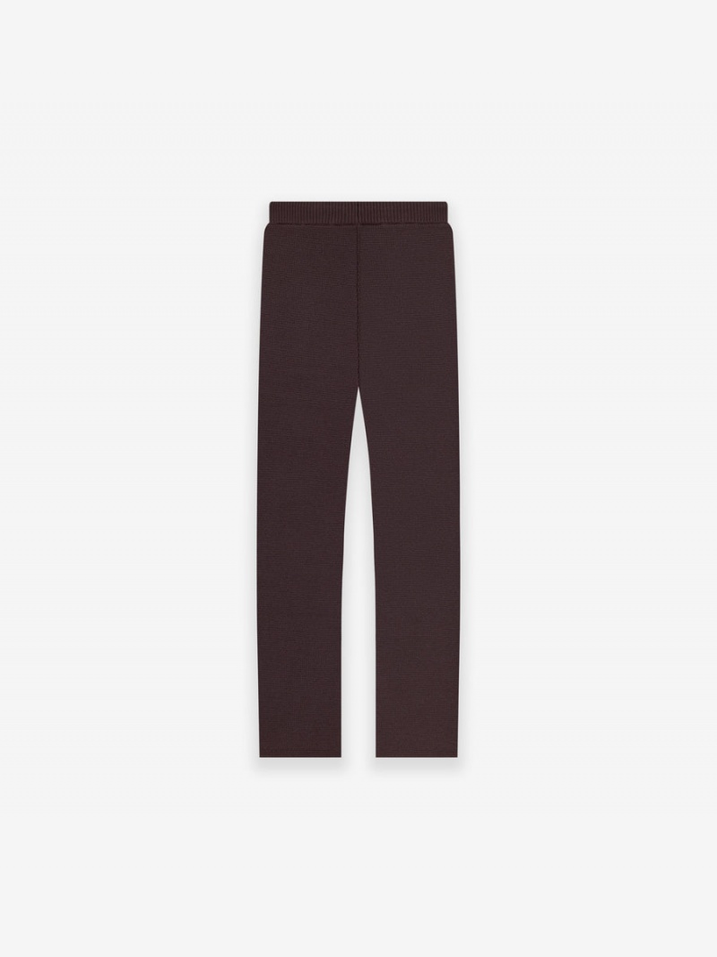 Fear Of God Relaxed Knit Sweatpant Plum | FOG-SN593827