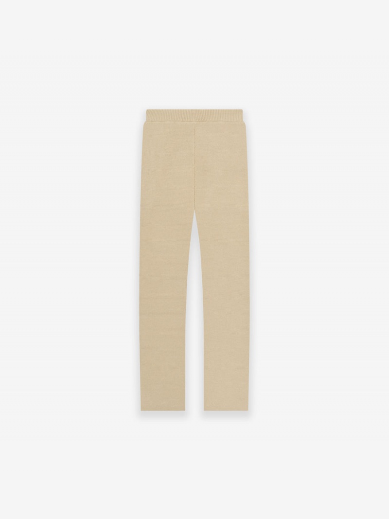 Fear Of God Relaxed Knit Sweatpant Sand | FOG-SN593835