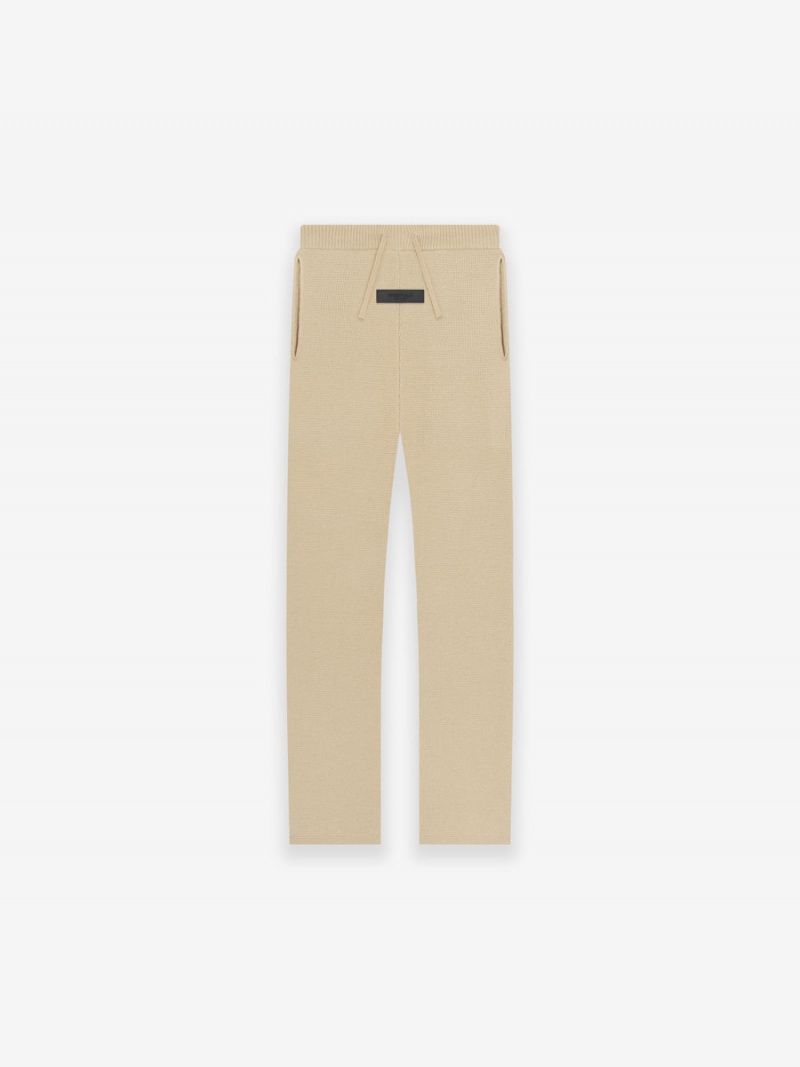 Fear Of God Relaxed Knit Sweatpant Sand | FOG-SN593835