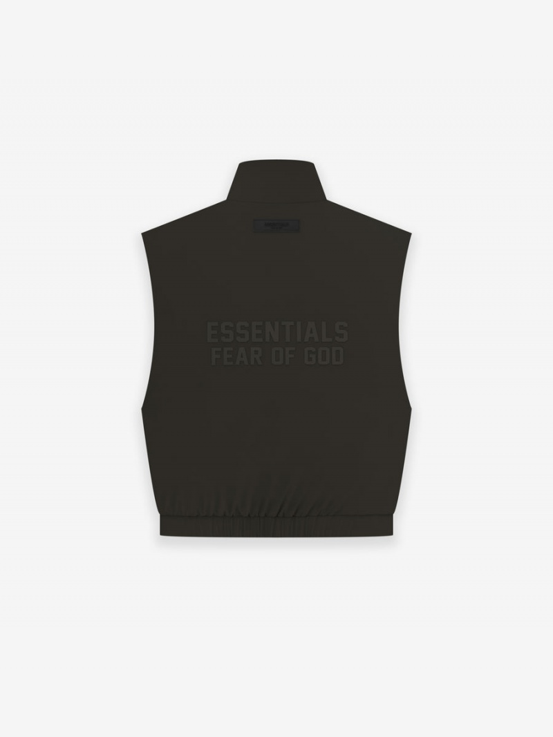 Fear Of God Running Nylon Vest Off-Black | FOG-SN593660