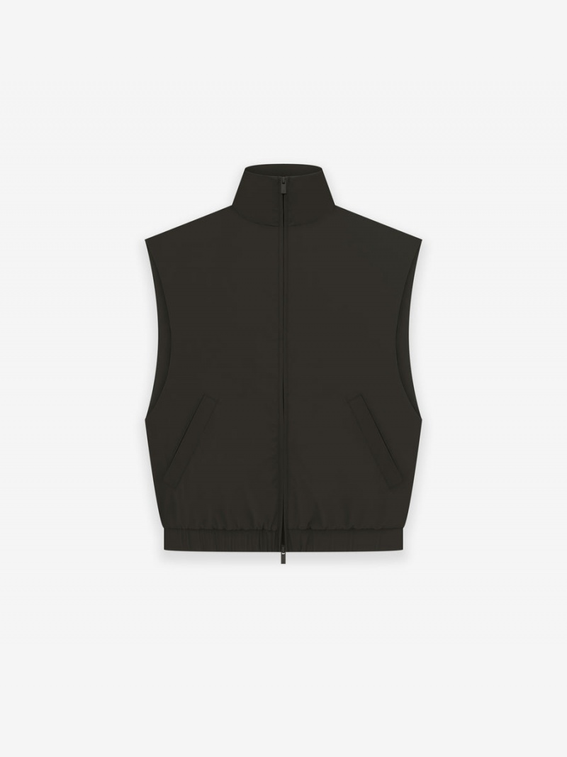 Fear Of God Running Nylon Vest Off-Black | FOG-SN593660