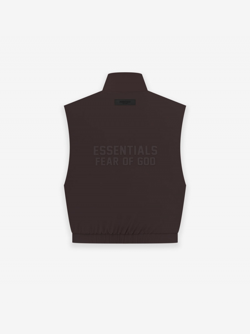 Fear Of God Running Nylon Vest Plum | FOG-SN593659