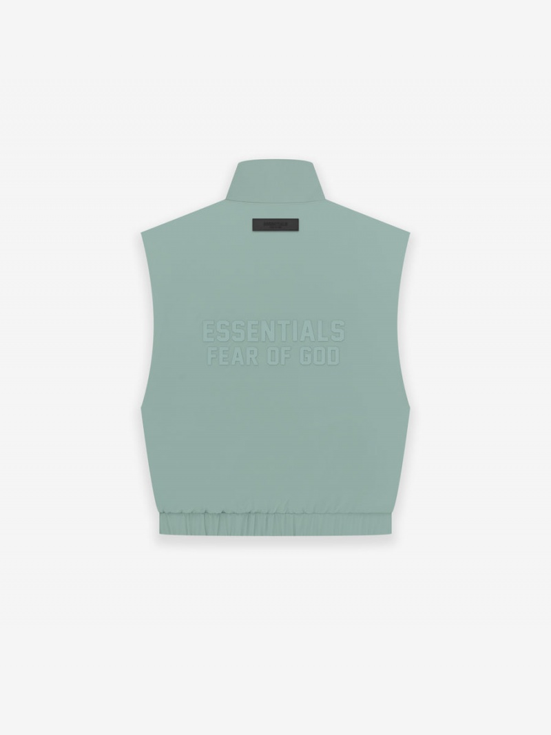 Fear Of God Running Nylon Vest Sycamore | FOG-SN593665