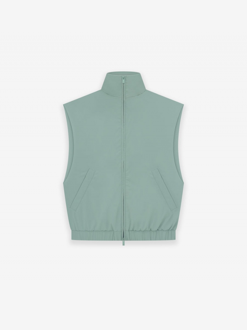 Fear Of God Running Nylon Vest Sycamore | FOG-SN593665