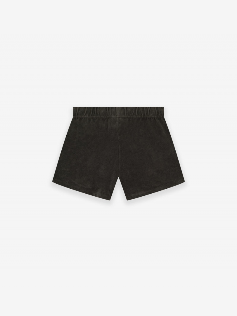 Fear Of God Running Terry Short Off-Black | FOG-SN593834