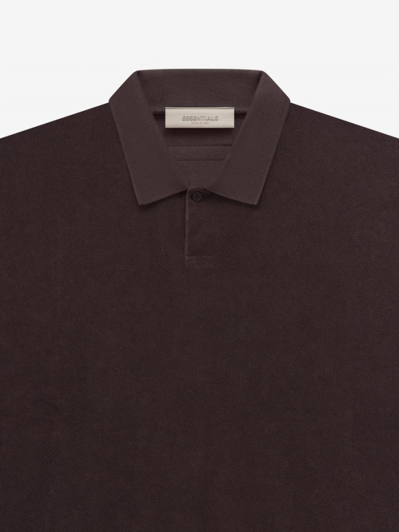 Fear Of God Ss Terry Polo Plum | FOG-SN593530