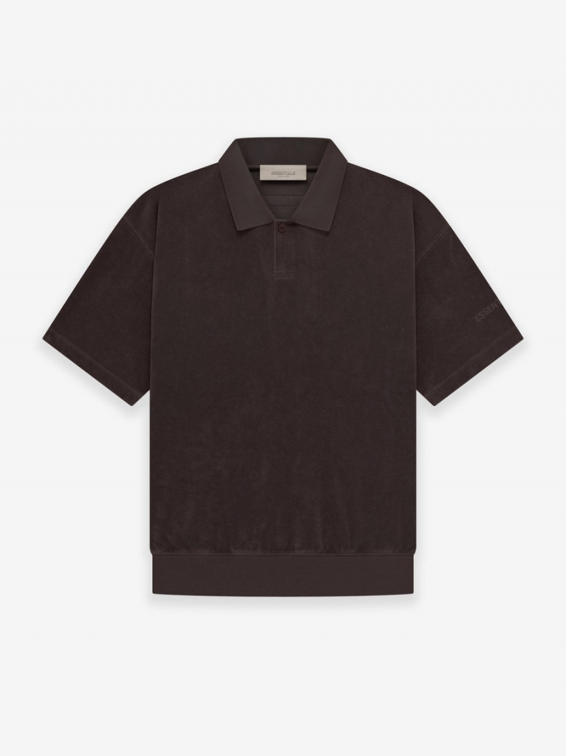 Fear Of God Ss Terry Polo Plum | FOG-SN593530