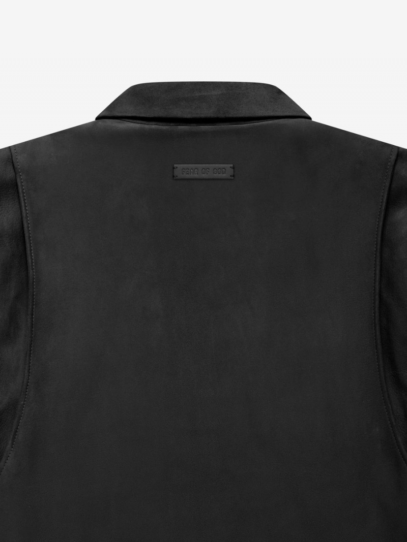 Fear Of God Suede Jacket Black | FOG-SN593399