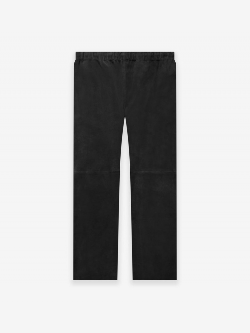 Fear Of God Suede Relaxed Pant Black | FOG-SN593439