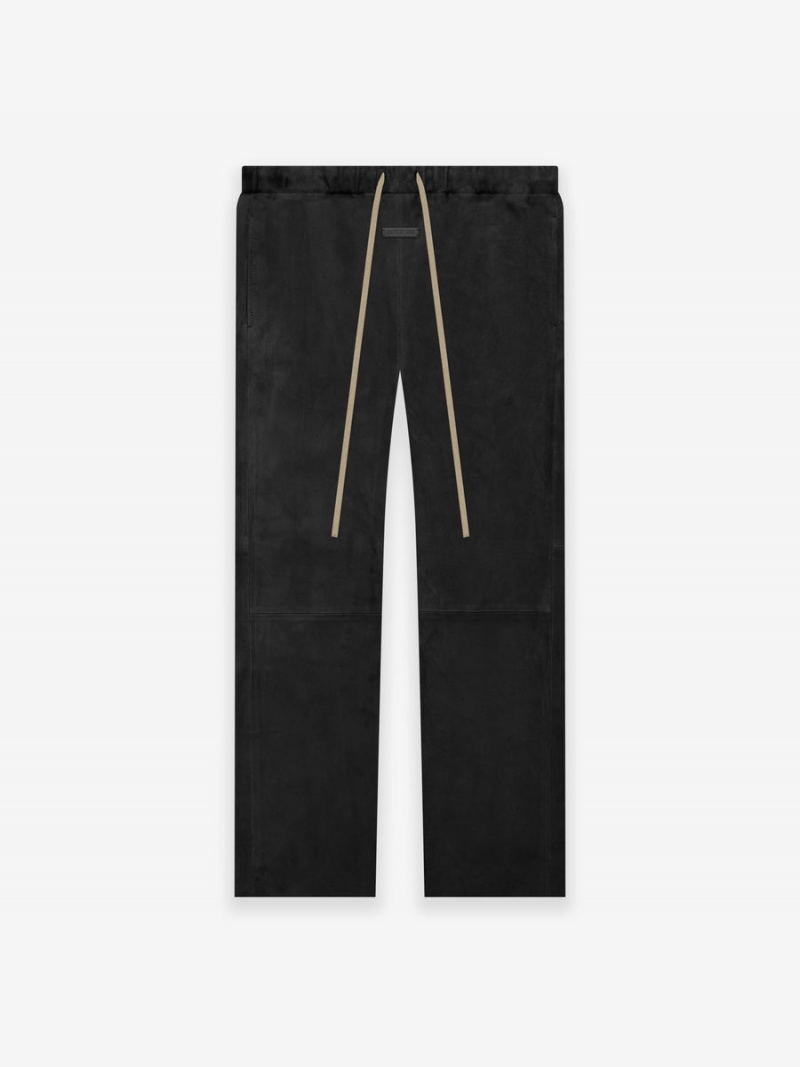 Fear Of God Suede Relaxed Pant Black | FOG-SN593439