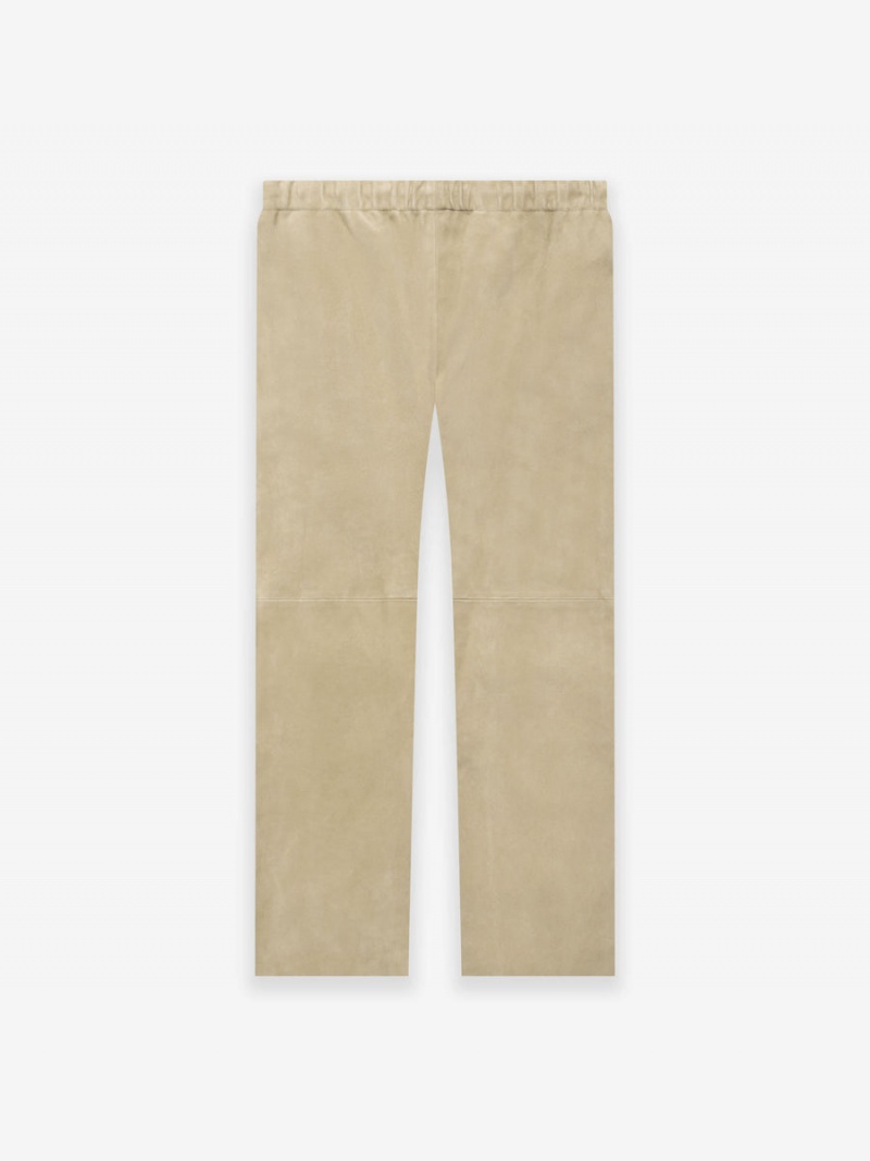 Fear Of God Suede Relaxed Pant Dusty Beige | FOG-SN593428