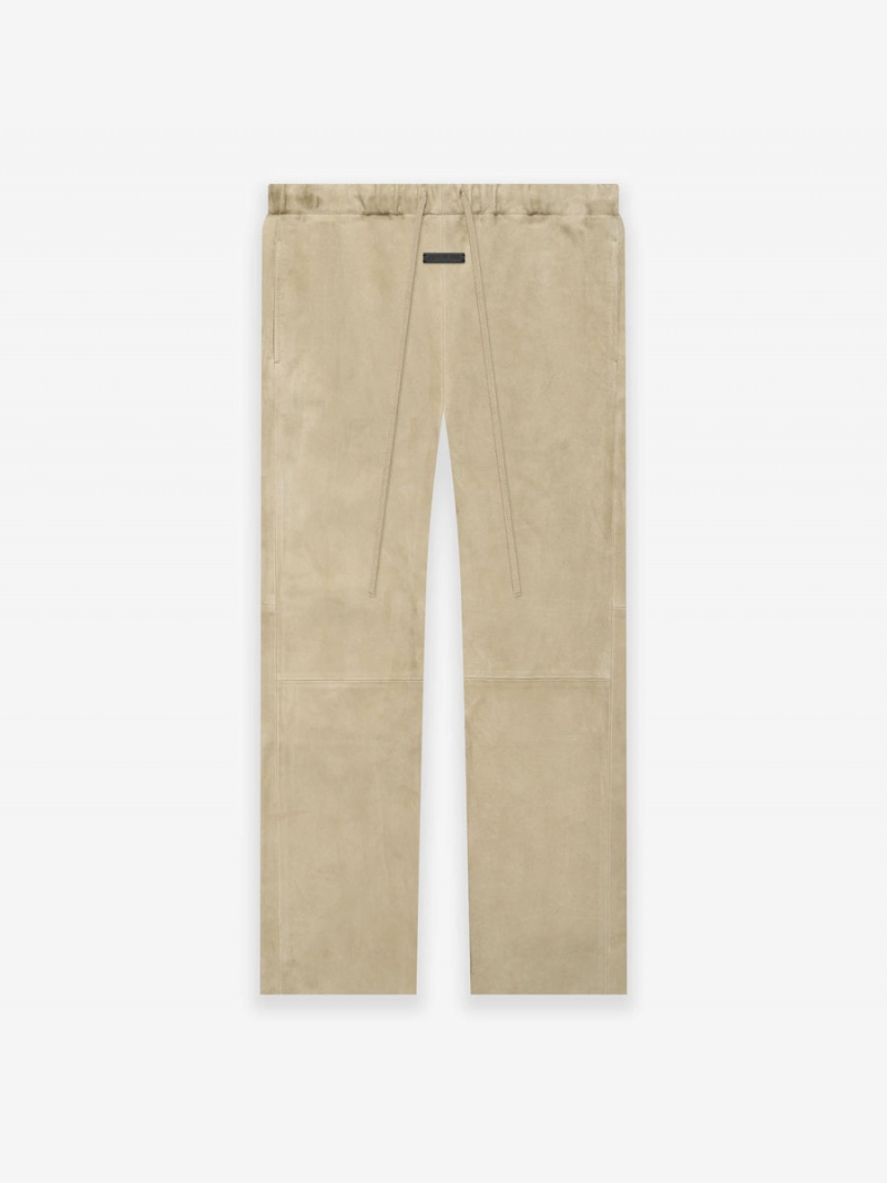 Fear Of God Suede Relaxed Pant Dusty Beige | FOG-SN593428