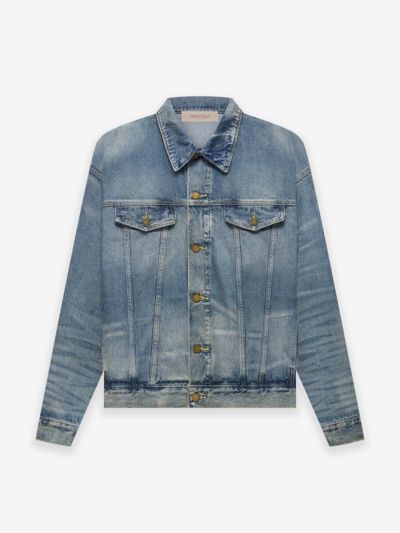 Fear Of God Trucker Jacket INDIGO | FOG-SN593612