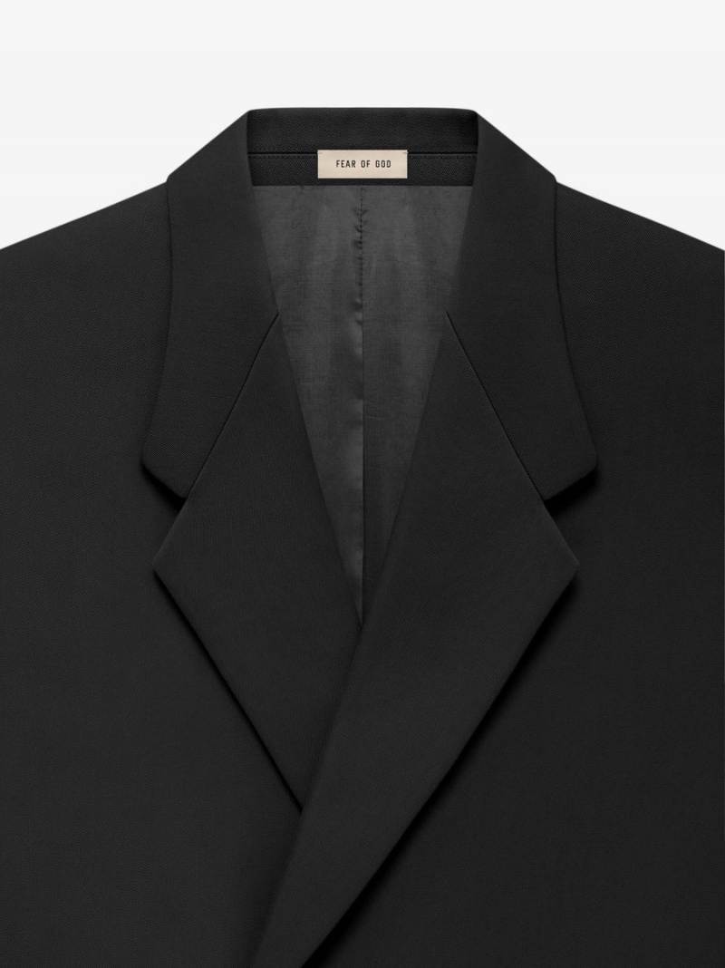 Fear Of God Twill California Blazer Black | FOG-SN593362