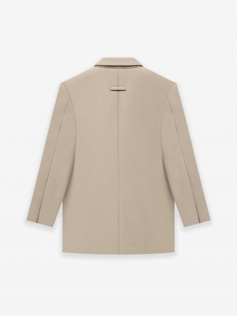 Fear Of God Twill California Blazer Dusty Beige | FOG-SN593376