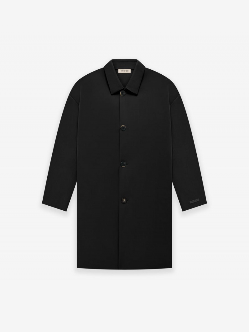 Fear Of God Twill Car Coat Black | FOG-SN593402