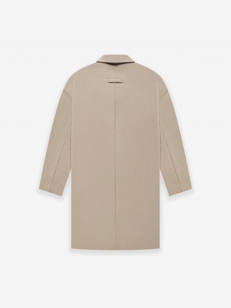 Fear Of God Twill Car Coat Dusty Beige | FOG-SN593404