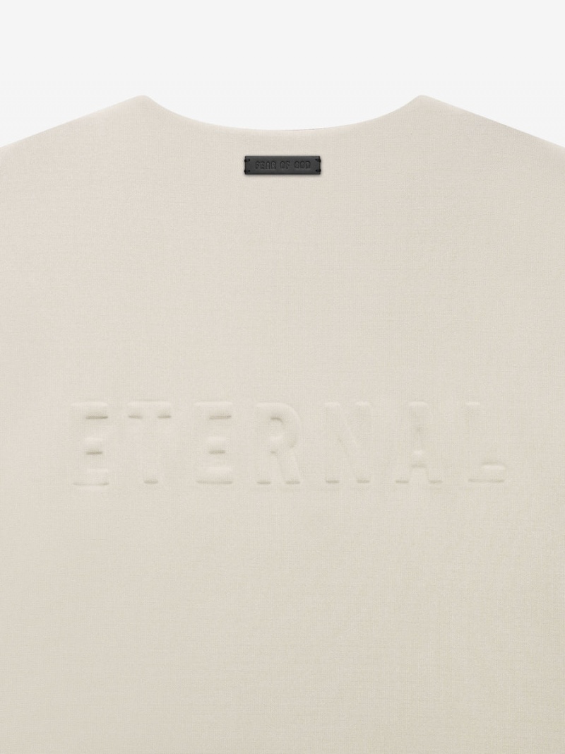 Fear Of God Viscose Tricot Crewneck Cement | FOG-SN593330