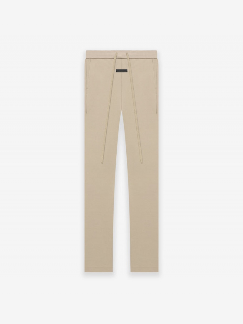 Fear Of God Viscose Tricot Slim Pant Dusty Beige | FOG-SN593446