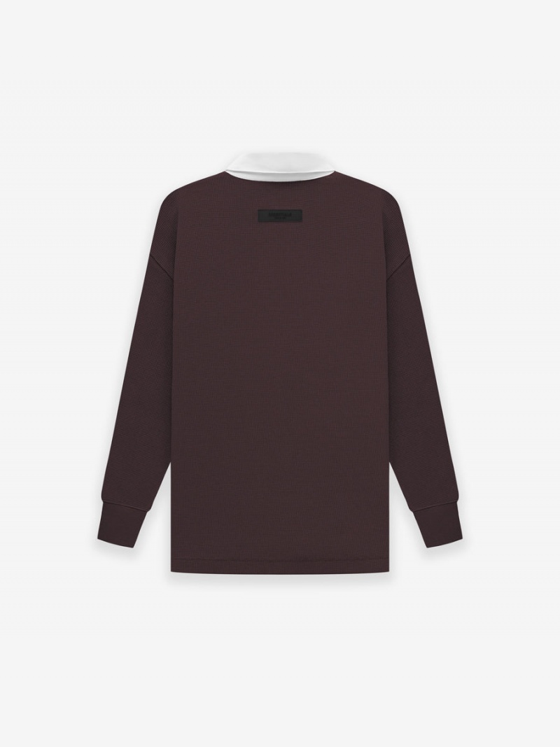 Fear Of God Waffle Rugby Plum | FOG-SN593772