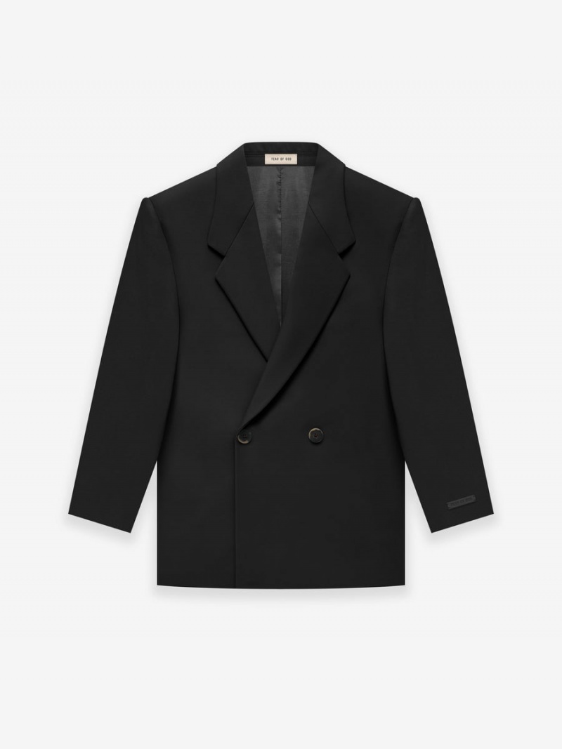 Fear Of God Wool California Blazer Black | FOG-SN593396