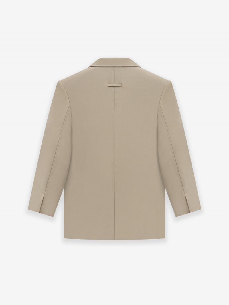 Fear Of God Wool California Blazer Dusty Beige | FOG-SN593377